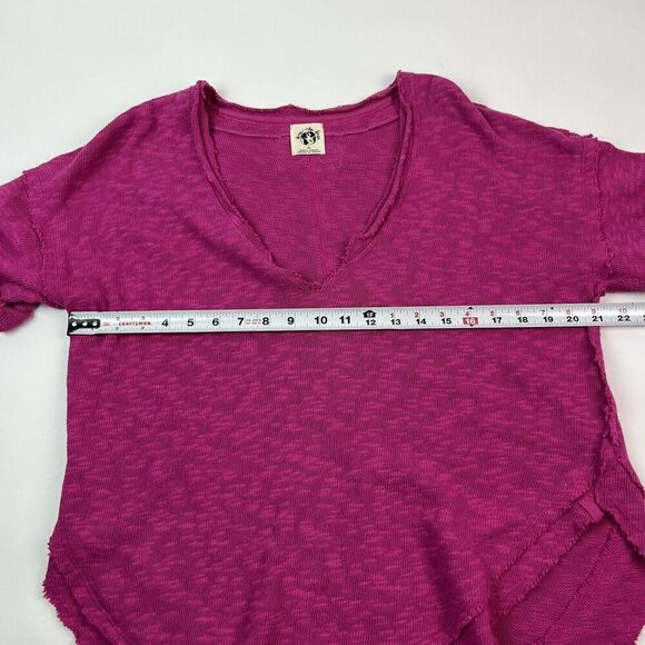 Free People North Star T Shirt XS hot pink - Picture 6 of 15